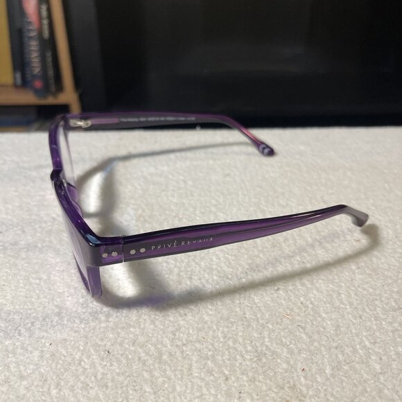 Prive Revaux  The Wesley Eyeglasses 54-18-140 PD62+/-1mm Frames Purple - Picture 3 of 9